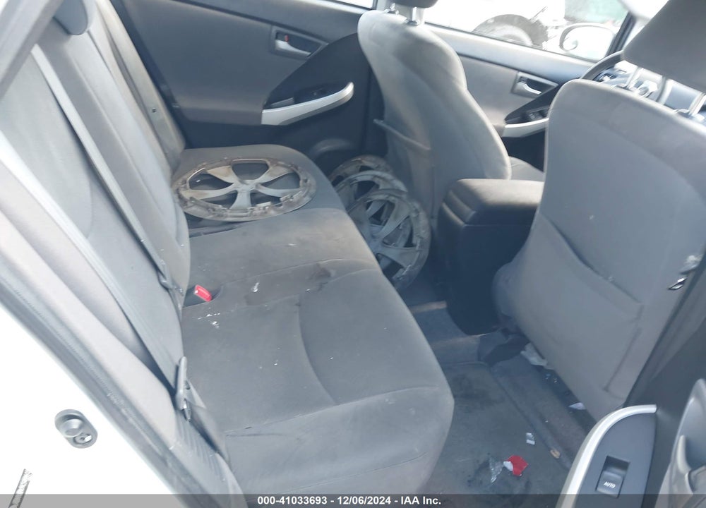 2012 TOYOTA PRIUS TWO VIN: JTDKN3DU9C5408612