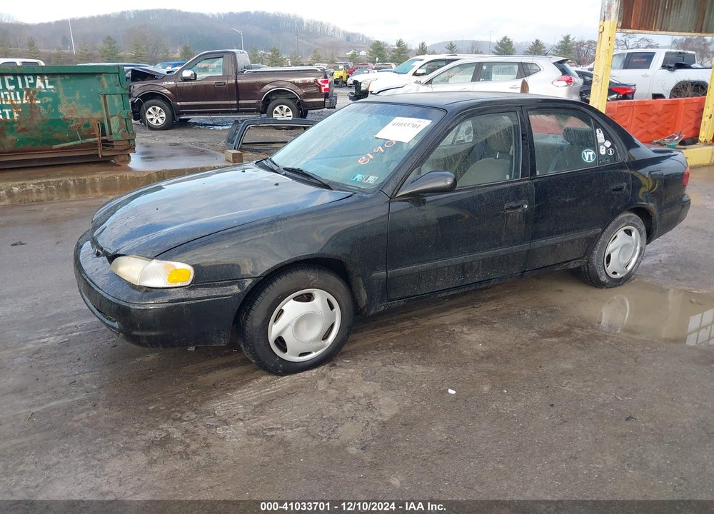2002 CHEVROLET PRIZM VIN: 1Y1SK52882Z418190