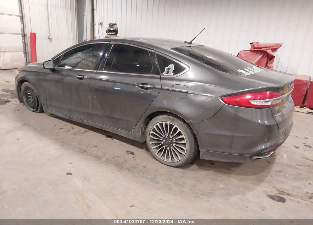 2017 FORD FUSION VIN: 3FA6P0T91HR113912