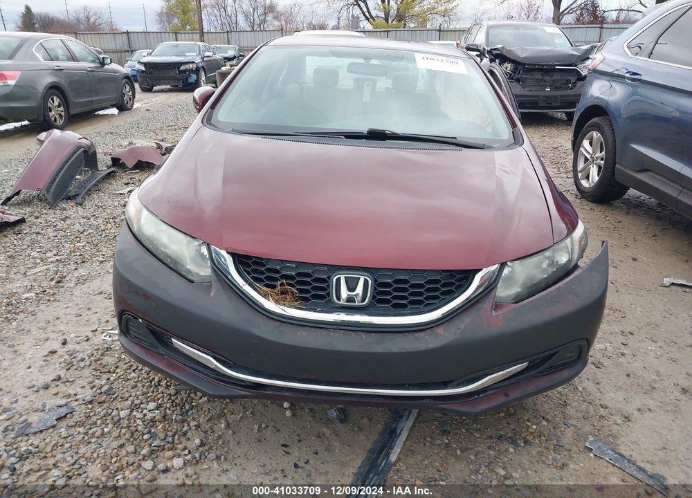 2015 HONDA CIVIC LX VIN: 19XFB2F56FE207270