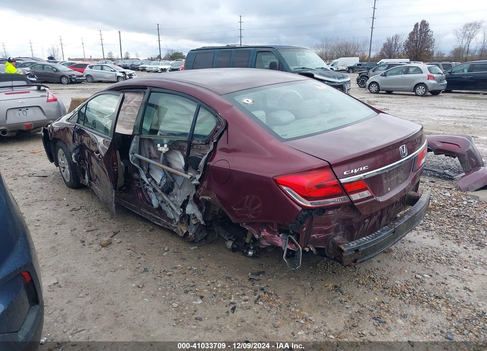 2015 HONDA CIVIC LX VIN: 19XFB2F56FE207270