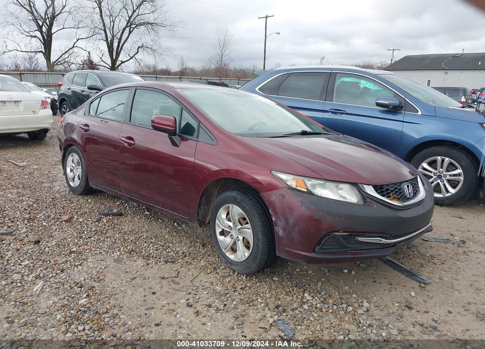 2015 HONDA CIVIC LX VIN: 19XFB2F56FE207270
