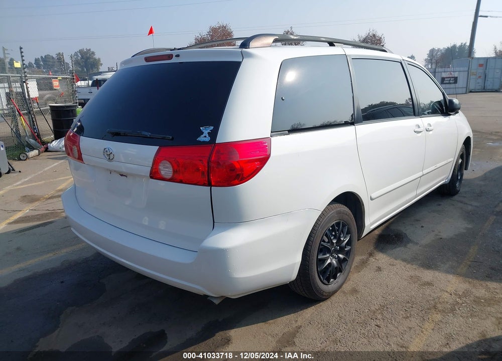 2007 TOYOTA SIENNA LE VIN: 5TDZK23C17S073937