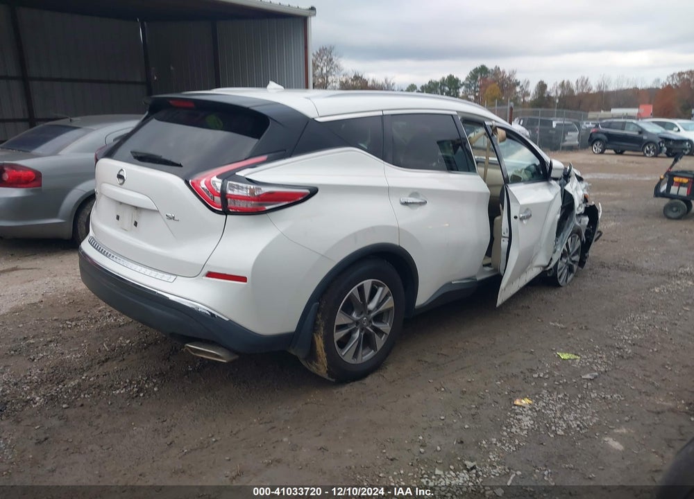 2015 NISSAN MURANO SL VIN: 5N1AZ2MG6FN233868