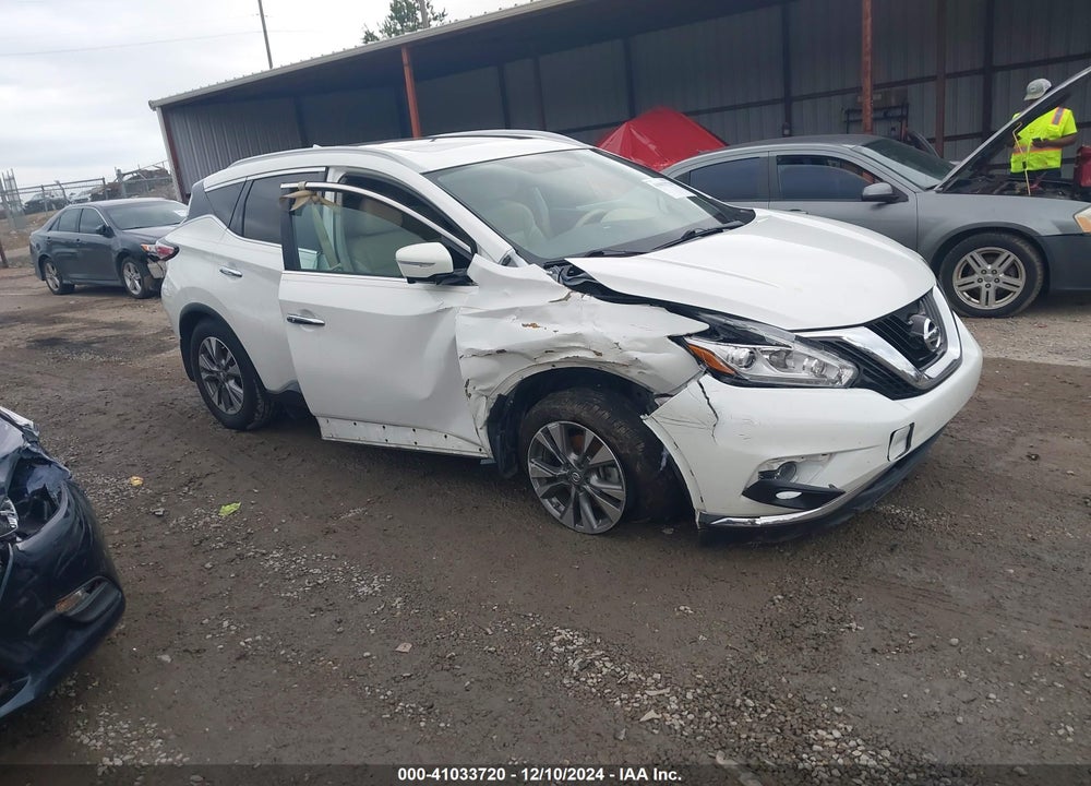 2015 NISSAN MURANO SL VIN: 5N1AZ2MG6FN233868