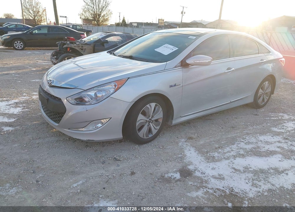 2014 HYUNDAI SONATA HYBRID LIMITED VIN: KMHEC4A47EA111986