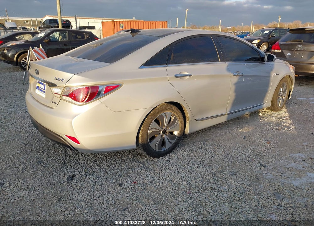 2014 HYUNDAI SONATA HYBRID LIMITED VIN: KMHEC4A47EA111986