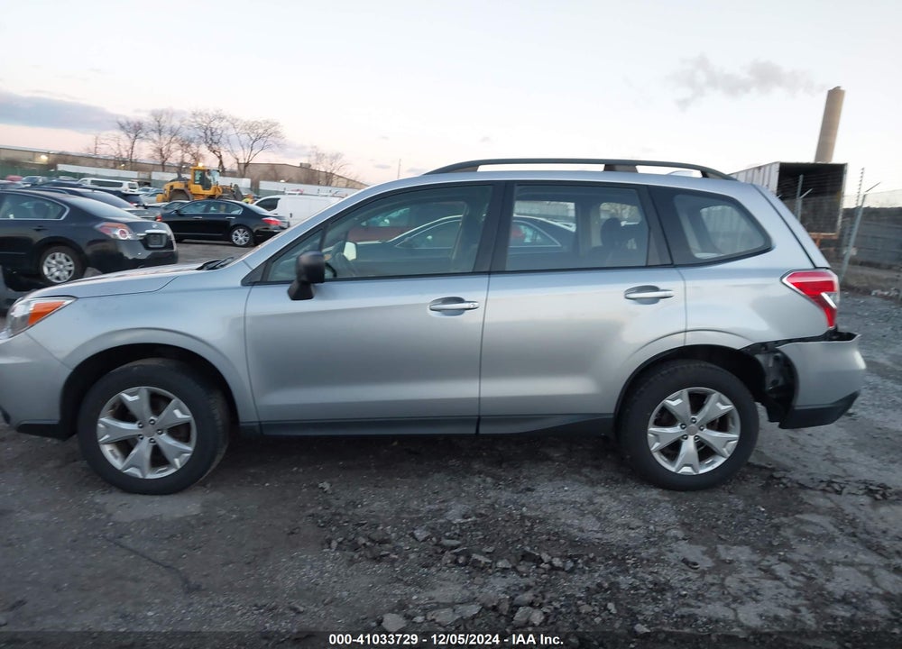 2016 SUBARU FORESTER 2.5I VIN: JF2SJABC8GH518485