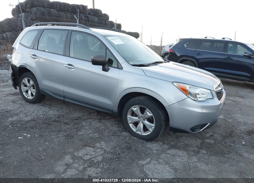 2016 SUBARU FORESTER 2.5I VIN: JF2SJABC8GH518485