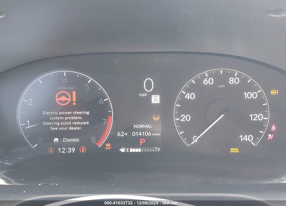 2024 HONDA HR-V 2WD LX VIN: 3CZRZ1H34RM738907