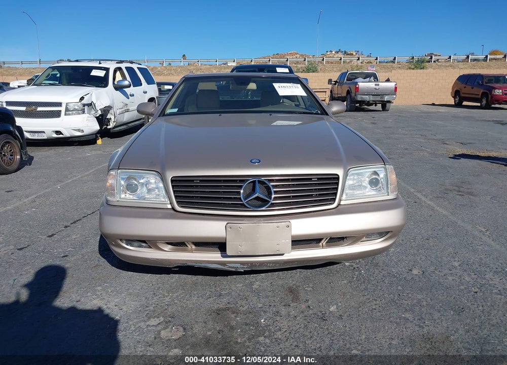 2001 MERCEDES-BENZ SL 500 VIN: WDBFA68FX1F199588