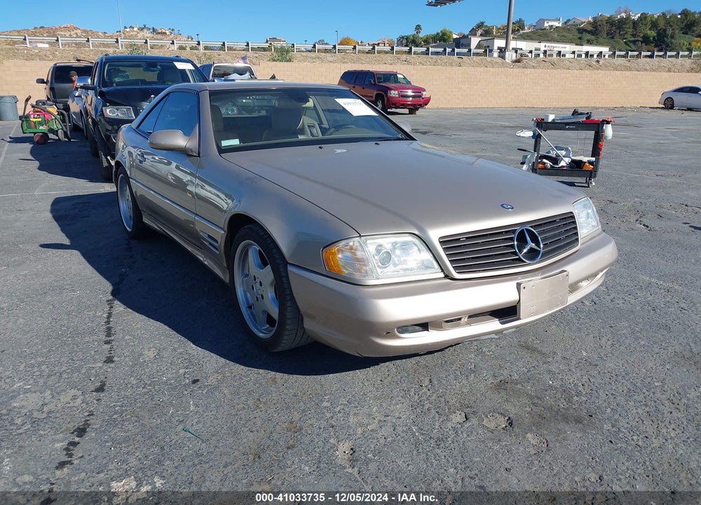 2001 MERCEDES-BENZ SL 500 VIN: WDBFA68FX1F199588