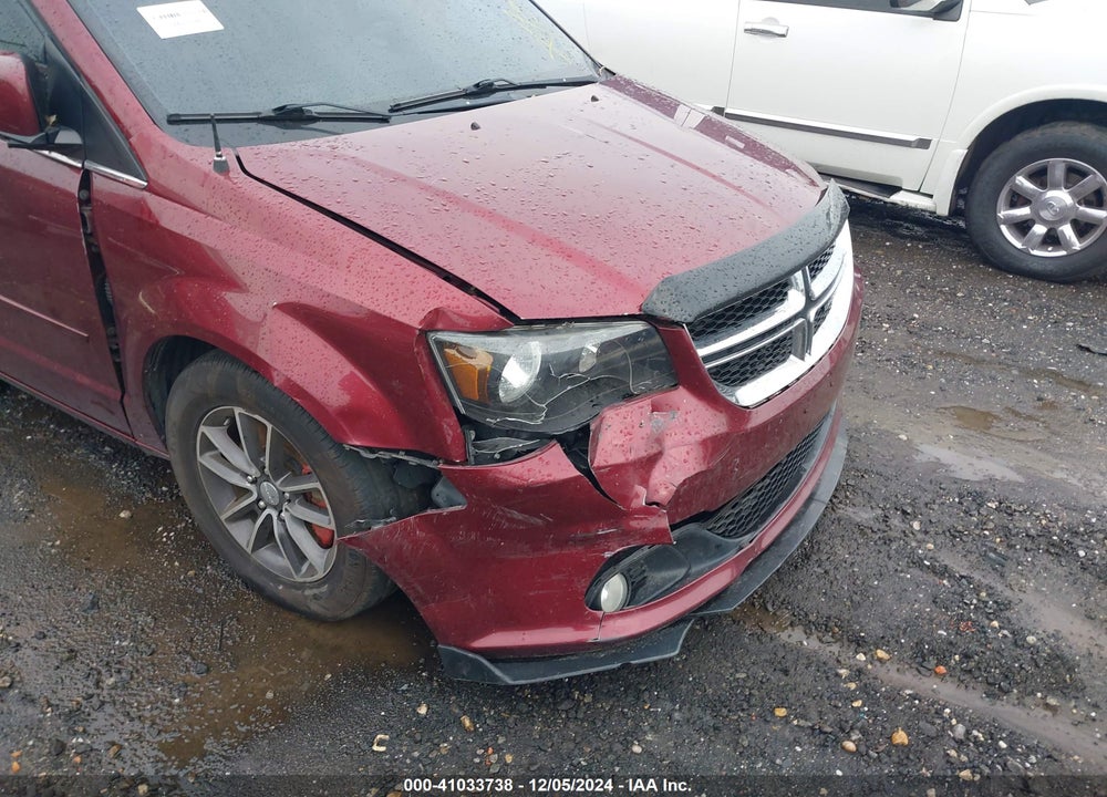 2017 DODGE GRAND CARAVAN SXT VIN: 2C4RDGCGXHR596345