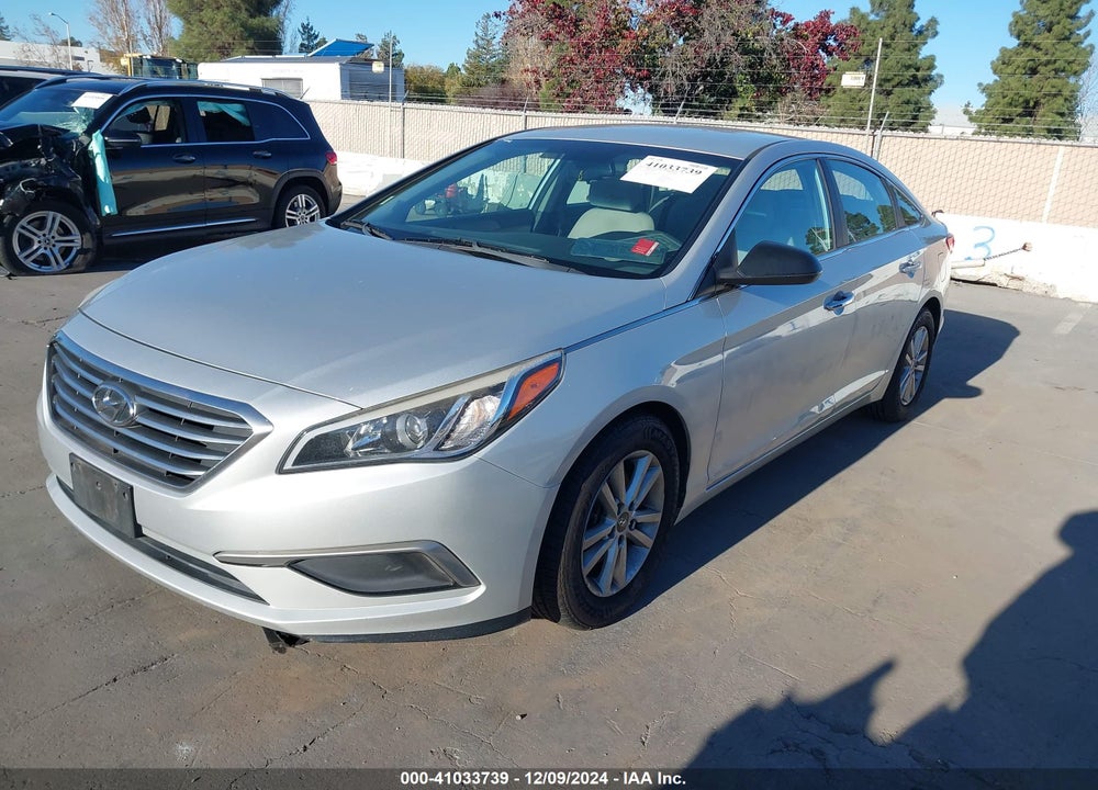 2016 HYUNDAI SONATA SE VIN: 5NPE24AF7GH341905