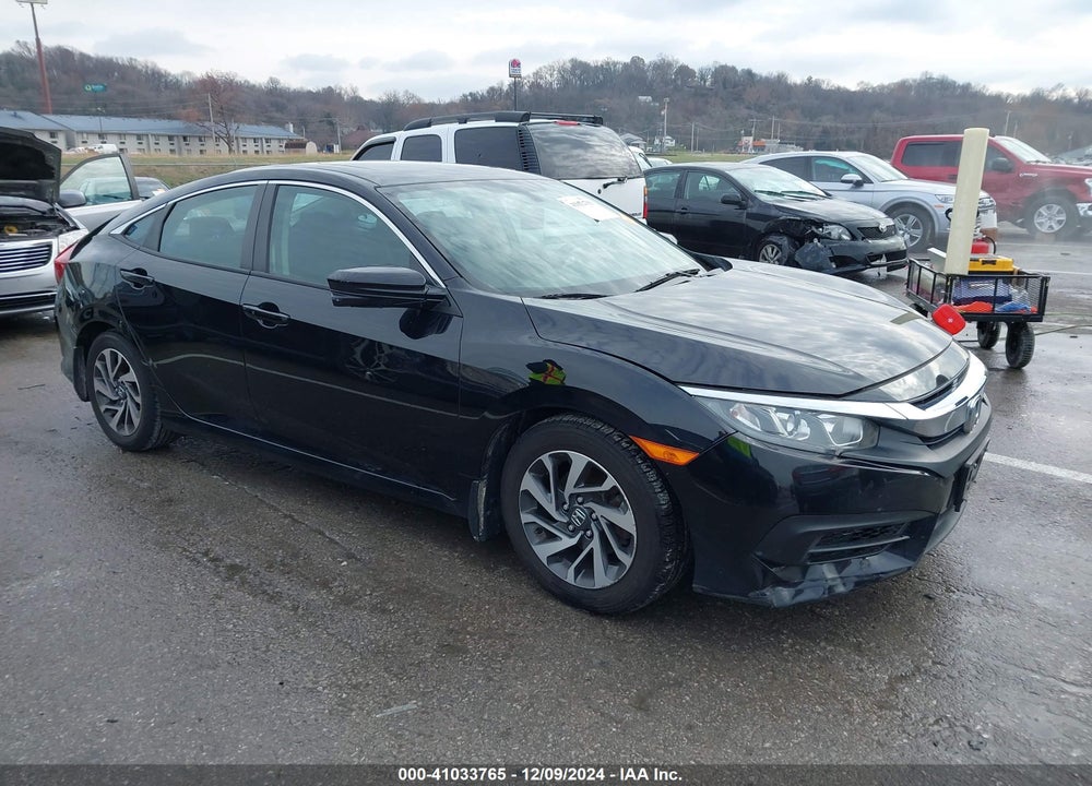2018 HONDA CIVIC EX VIN: 19XFC2F70JE039469