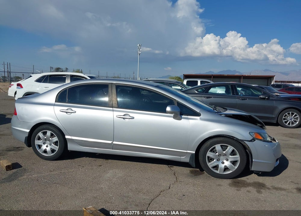 2009 HONDA CIVIC LX VIN: 19XFA16589E049189
