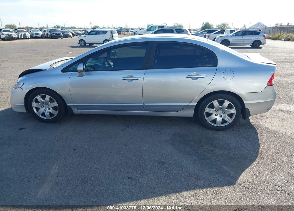 2009 HONDA CIVIC LX VIN: 19XFA16589E049189