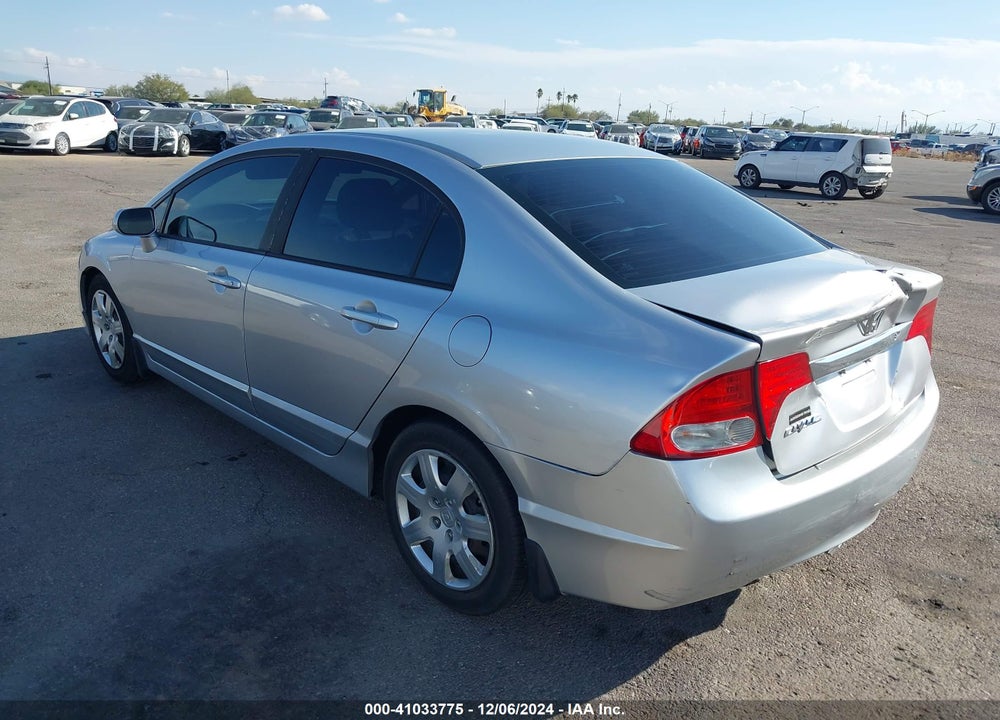 2009 HONDA CIVIC LX VIN: 19XFA16589E049189