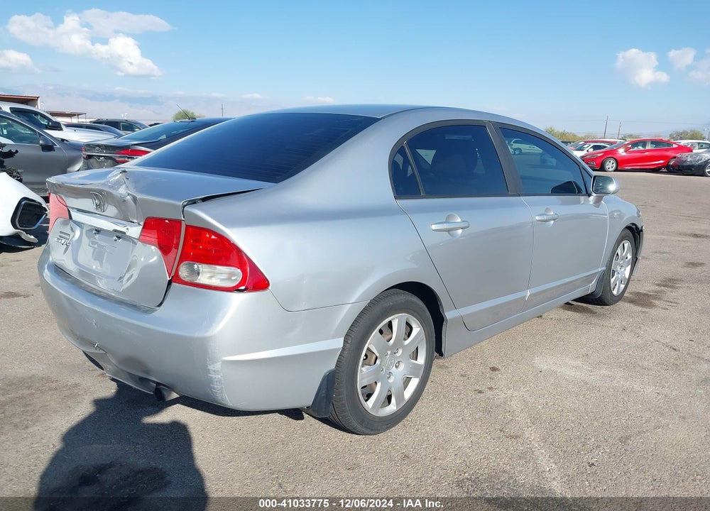 2009 HONDA CIVIC LX VIN: 19XFA16589E049189