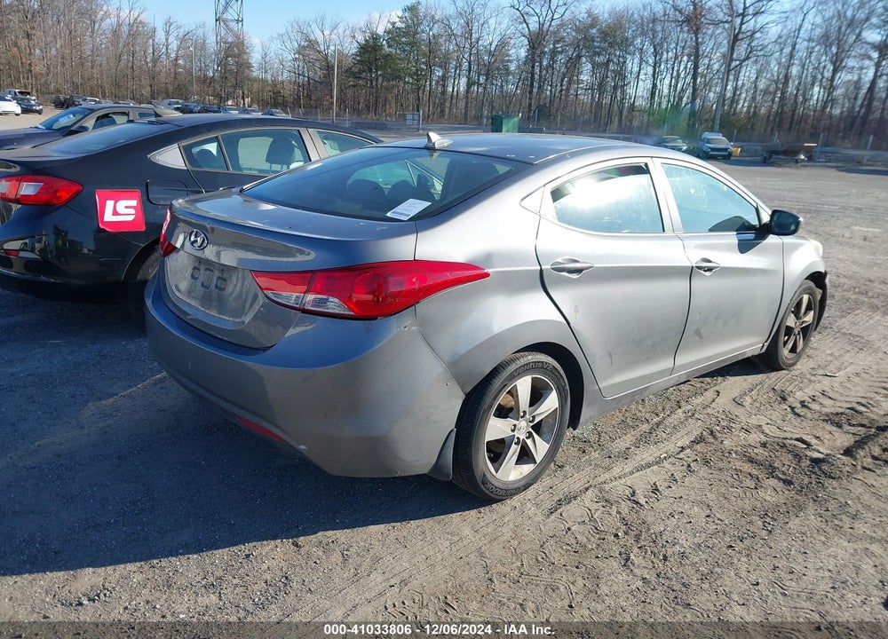 2011 HYUNDAI ELANTRA GLS VIN: 5NPDH4AE6BH057529