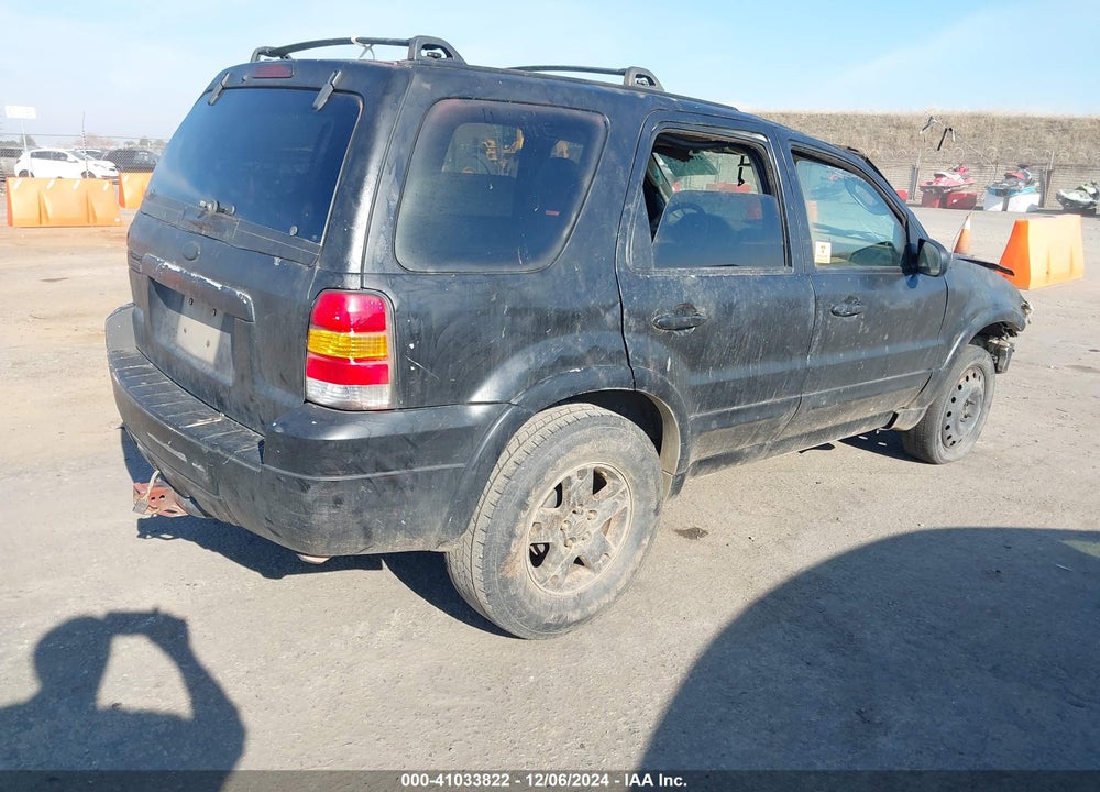 2005 FORD ESCAPE LIMITED VIN: 1FMYU04145KA06742