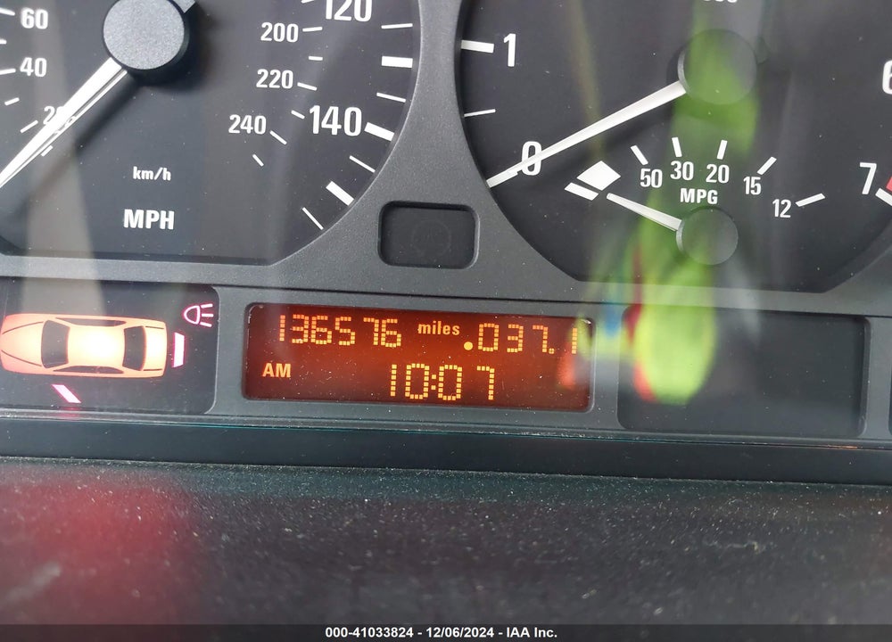 1999 BMW 328I VIN: WBAAM5330XKG07333