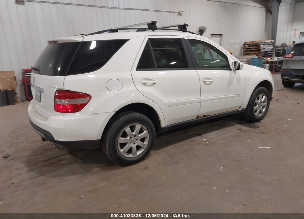 2006 MERCEDES-BENZ ML 350 4MATIC VIN: 4JGBB86E06A043370