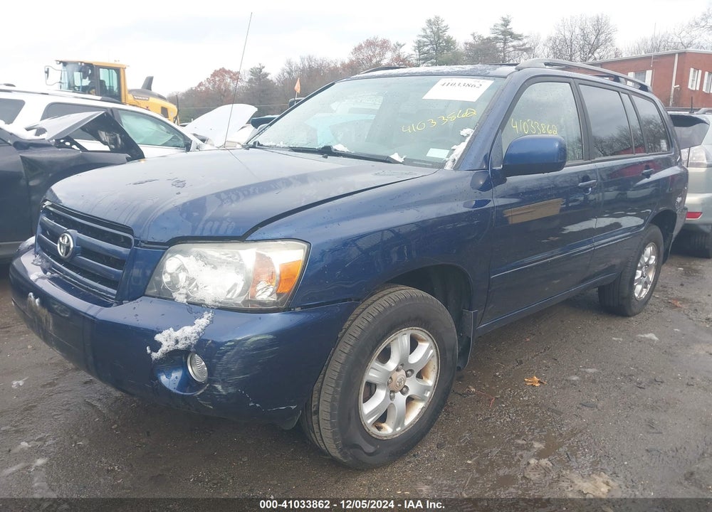 2005 TOYOTA HIGHLANDER V6 VIN: JTEEP21A350097850