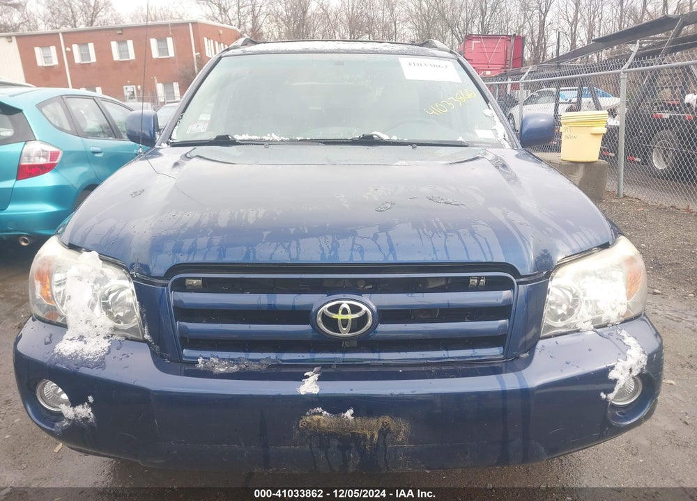 2005 TOYOTA HIGHLANDER V6 VIN: JTEEP21A350097850
