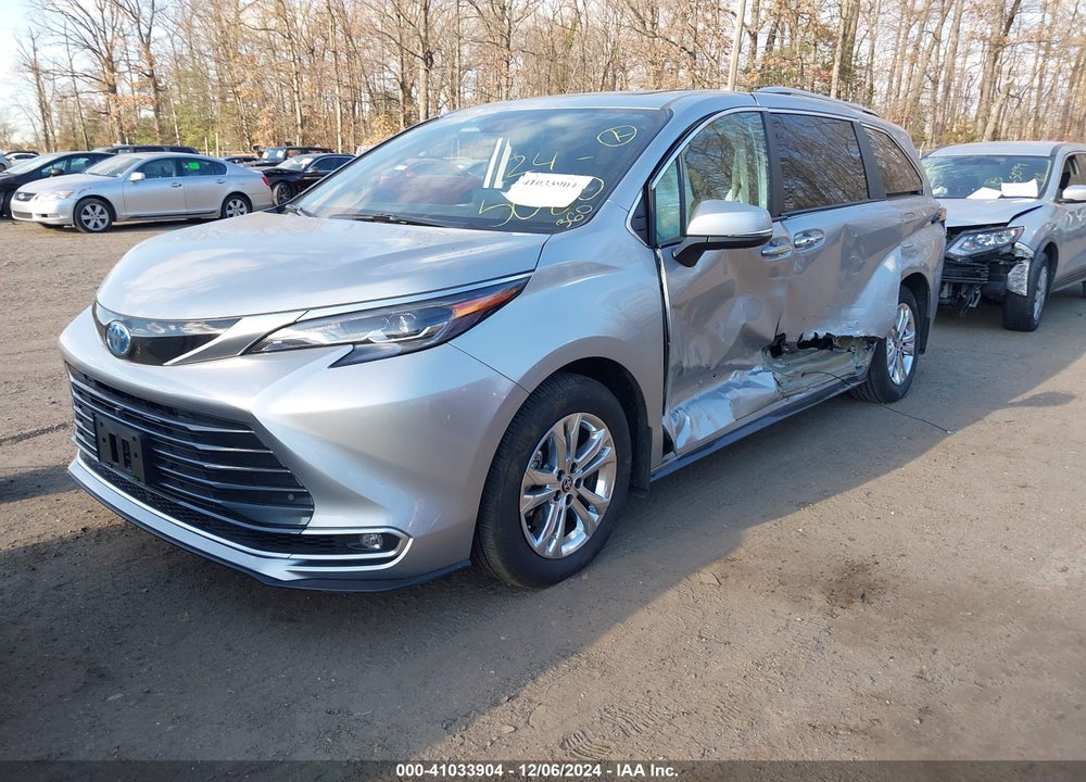 2024 TOYOTA SIENNA PLATINUM VIN: 5TDESKFCXRS109542