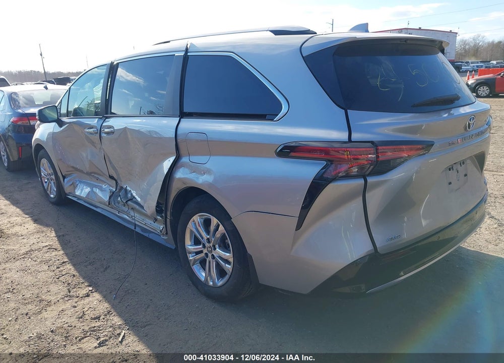 2024 TOYOTA SIENNA PLATINUM VIN: 5TDESKFCXRS109542