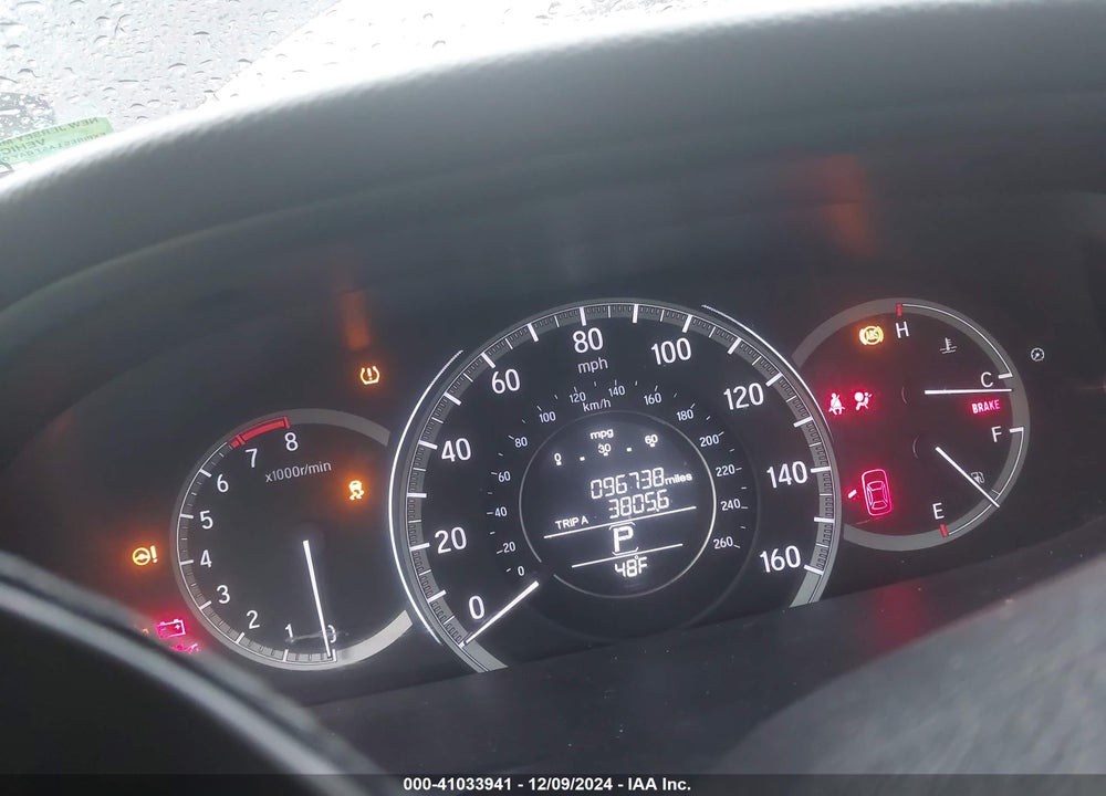 2016 HONDA ACCORD VIN: 1HGCR2F30GA164659