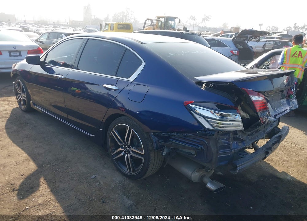 2017 HONDA ACCORD SPORT VIN: 1HGCR2F56HA172168