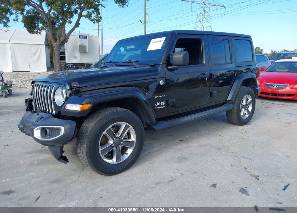 2020 JEEP WRANGLER UNLIMITED SAHARA 4X4 VIN: 1C4HJXEN8LW199135
