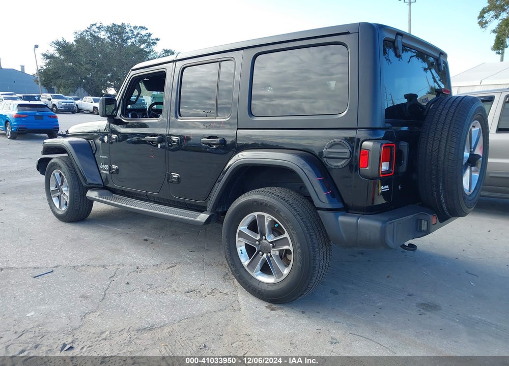 2020 JEEP WRANGLER UNLIMITED SAHARA 4X4 VIN: 1C4HJXEN8LW199135