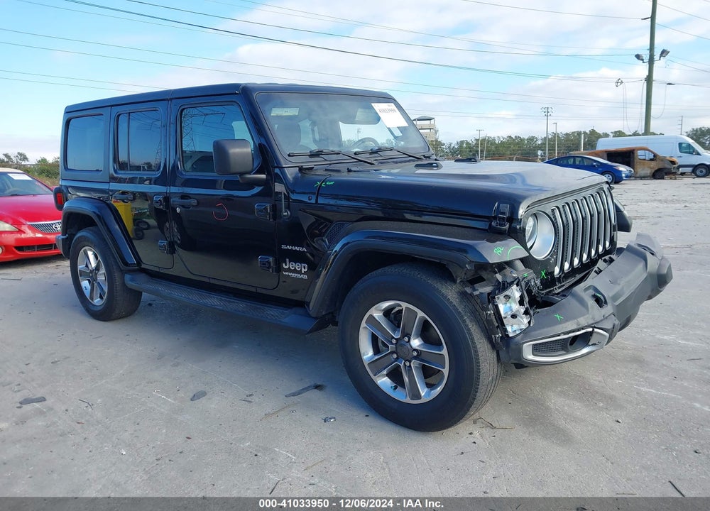 2020 JEEP WRANGLER UNLIMITED SAHARA 4X4 VIN: 1C4HJXEN8LW199135