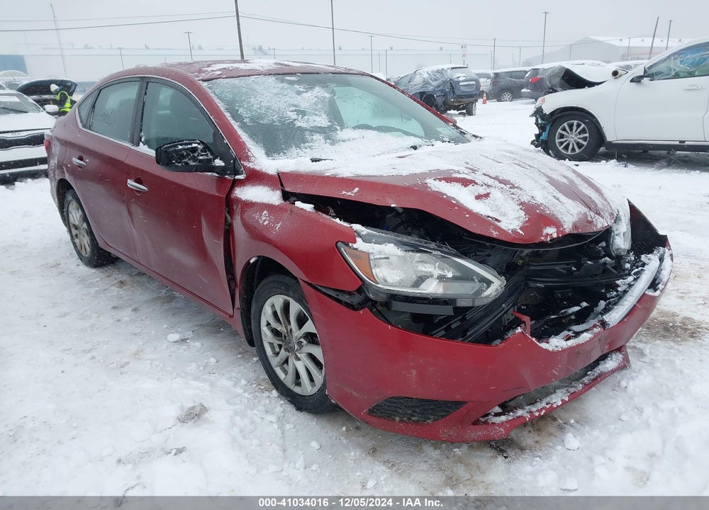 2018 NISSAN SENTRA SV VIN: 3N1AB7AP2JY207146