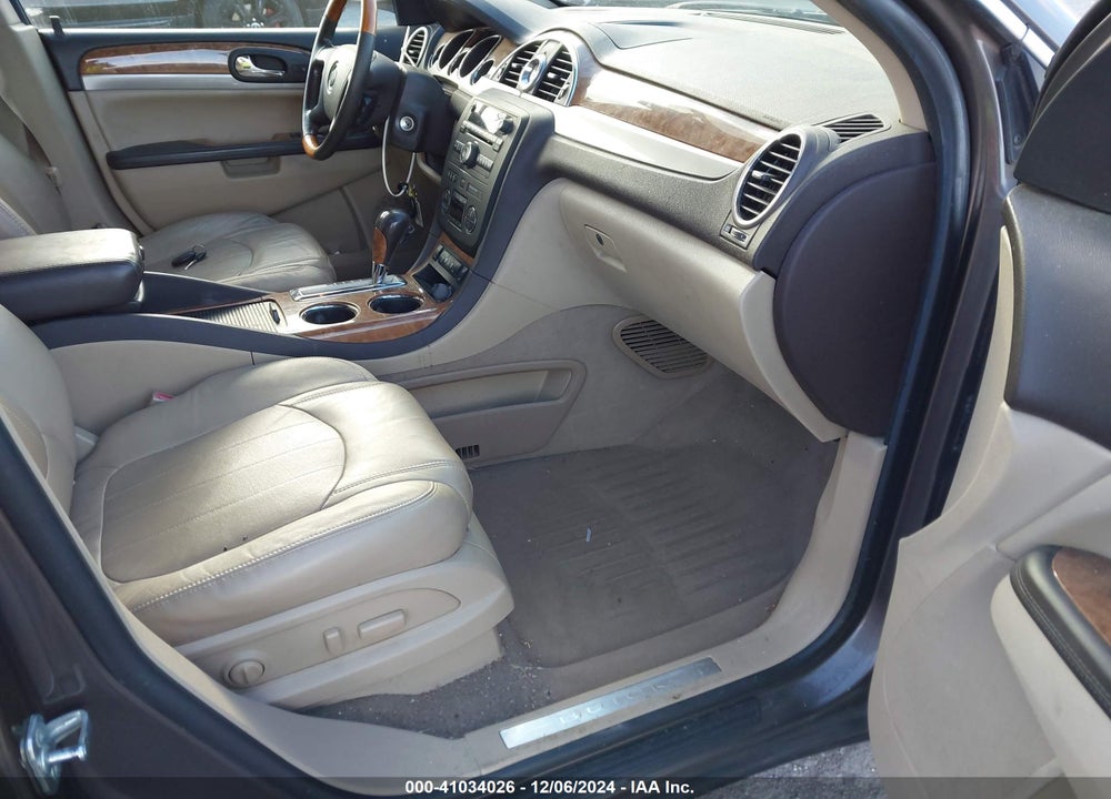 2012 BUICK ENCLAVE LEATHER VIN: 5GAKRCED3CJ302751