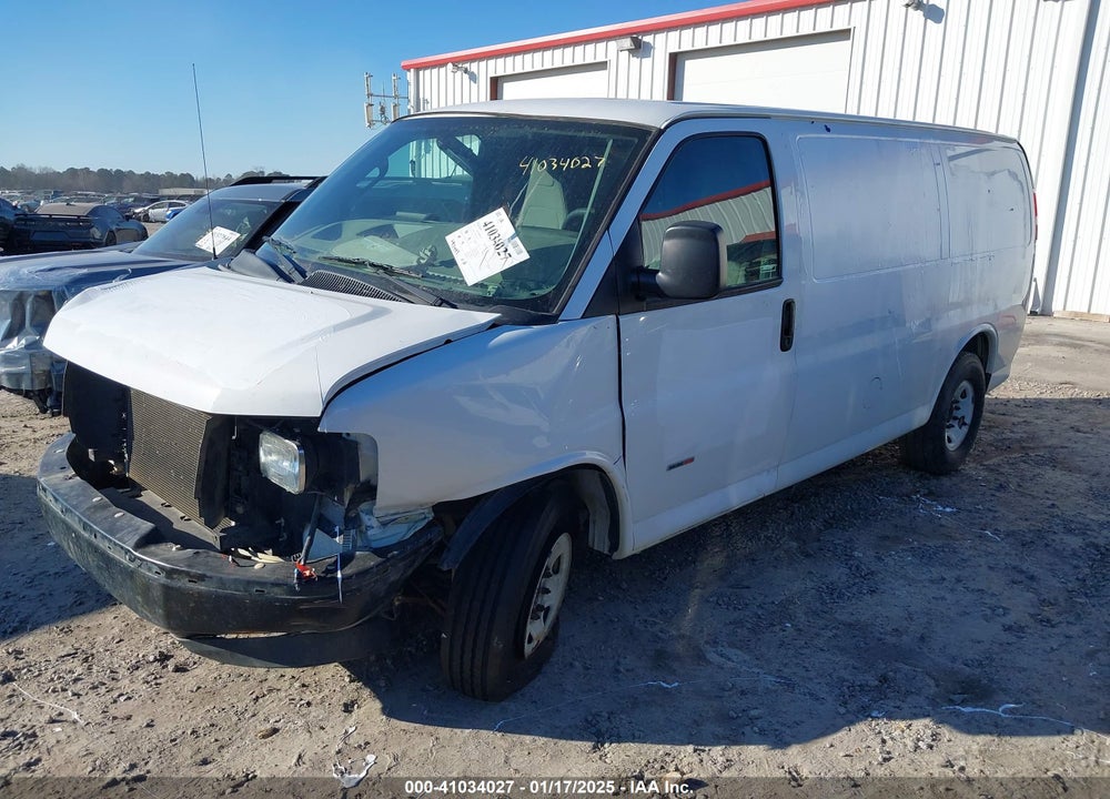 2017 CHEVROLET EXPRESS 2500 WORK VAN VIN: 1GCWGAF19H1319673