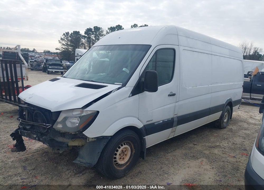 2014 MERCEDES-BENZ SPRINTER 2500 HIGH ROOF VIN: WD3PE8DE4E5896263