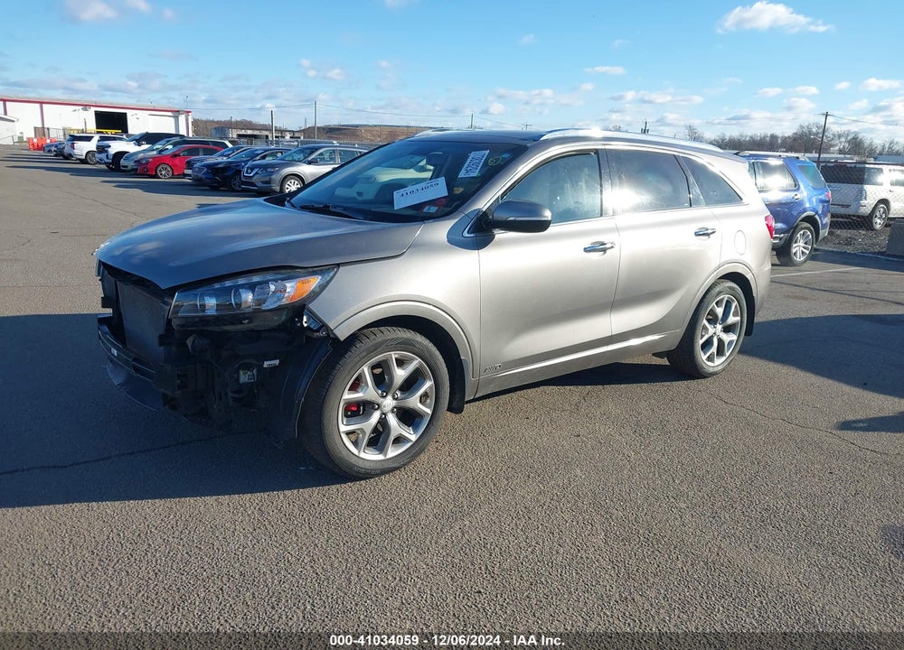 2017 KIA SORENTO 3.3L SX VIN: 5XYPKDA51HG255580