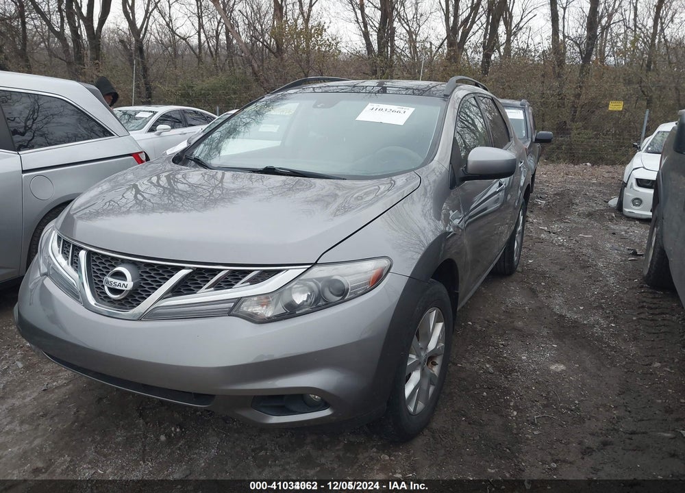 2011 NISSAN MURANO SL VIN: JN8AZ1MW5BW154674
