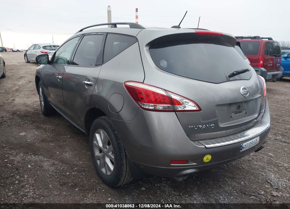2011 NISSAN MURANO SL VIN: JN8AZ1MW5BW154674