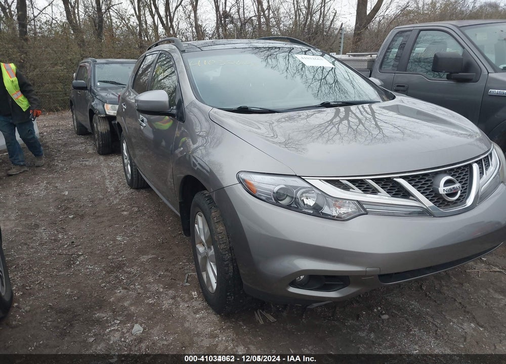 2011 NISSAN MURANO SL VIN: JN8AZ1MW5BW154674