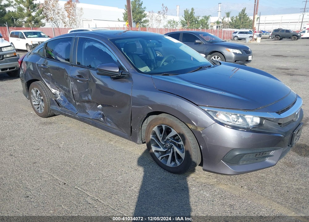 2016 HONDA CIVIC EX VIN: 2HGFC2F75GH553106