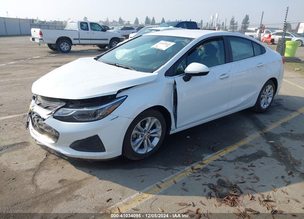 2019 CHEVROLET CRUZE LT VIN: 1G1BE5SM0K7144044