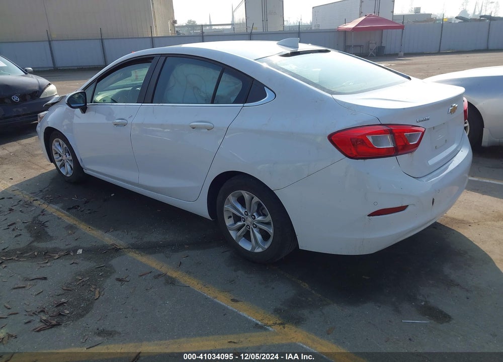2019 CHEVROLET CRUZE LT VIN: 1G1BE5SM0K7144044