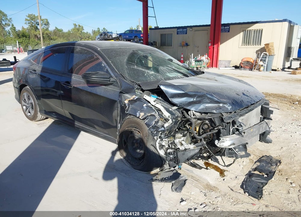 2019 HONDA CIVIC LX VIN: 2HGFC2F61KH576804