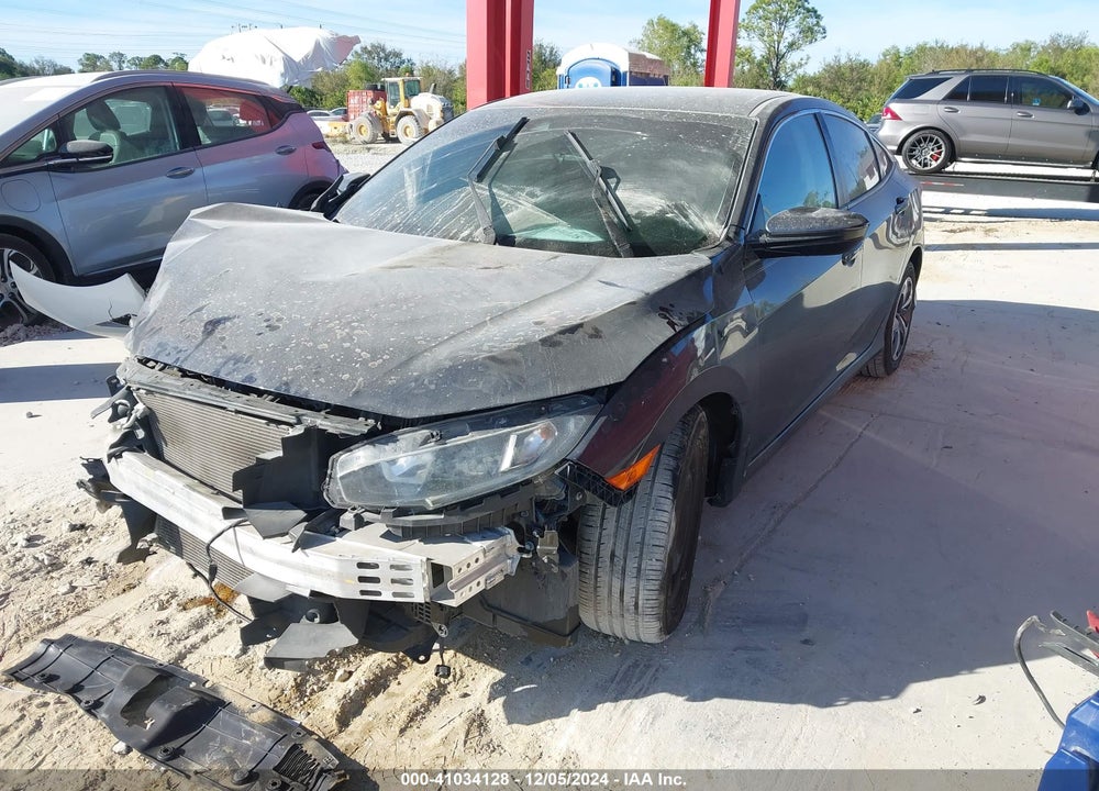 2019 HONDA CIVIC LX VIN: 2HGFC2F61KH576804