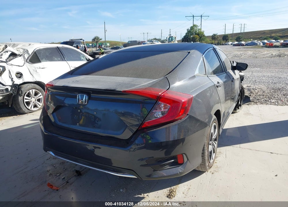 2019 HONDA CIVIC LX VIN: 2HGFC2F61KH576804